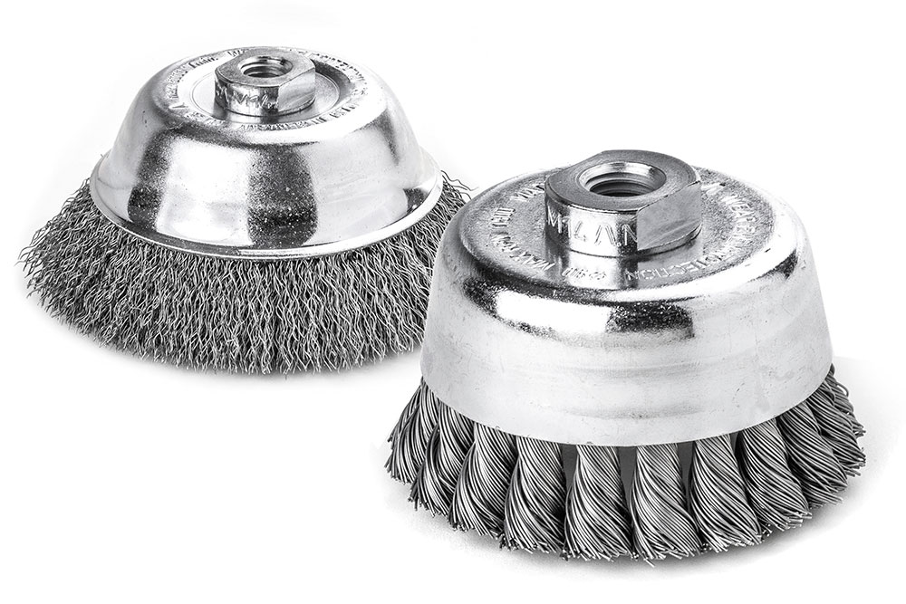 cup-brushes, wire-brushes